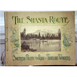 SOUTHERN PACIFIC THE SHASTA ROUTE BOOK OF LITHOGR
