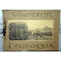 SOUTHERN PACIFIC WONDERFUL CALIFORNIA BOOK OF LIT