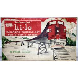 AUTHENTICAST HI-LO DIE-CAST METAL TRESTLE SET FOR