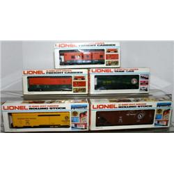 LIONEL GREAT NORTHERN FARR #3 REEFER, HOPPER, BOX