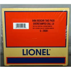 LIONEL 6464 2 PK OVERSTAMP CNJ &LV