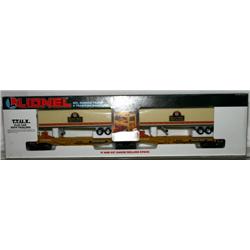 LIONEL S.P. TTUX W/ GOLDEN PIG TRAILERS
