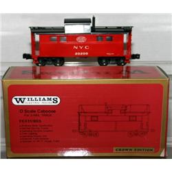 WILLIAMS BRASS NYC CABOOSE. W/ SMOKE