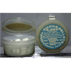 2 BOXES OF LIONEL MPC SMOKE PELLETS.