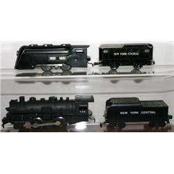 MARX 499 AND COMODORE VANDERBILT. BOTH REPAINTED