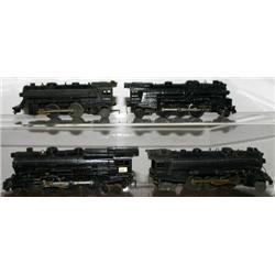 LIONEL 1666 W/ 3 ADDITIONAL LOCOS. NO TENDERS