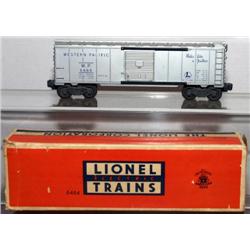 LIONEL W.P. BOX CAR. BLUE LETTERS.