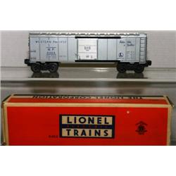 LIONEL W.P. BOX CAR. BLUE LETTERS.