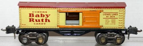 lionel baby ruth box car