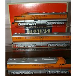 LIONEL RIO GRANDE ALCO PA-1 A-B-A SET. DUAL MOTOR