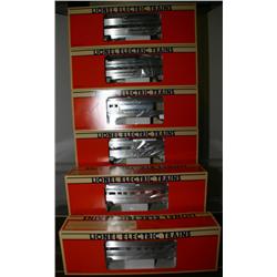 LIONEL RIO GRANDE ALUMINUM PASSENGER CARS. BAGGAG