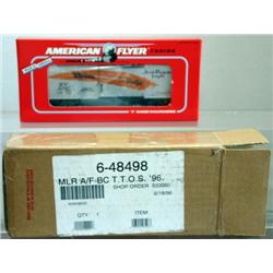 AM FLYER 1996 TTOS W.P. BOX CAR.