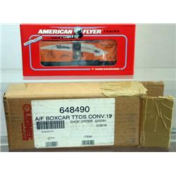 AM FLYER 1995 TTOS W.P. BOX CAR.