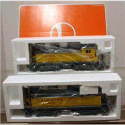 LIONEL U.P. NW-2 DIESEL SWITCHER SET. POWERED AND