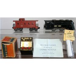 LIONEL 6357 CABOOSE, 67 WHISTLE CONTROLL W/ OB AN