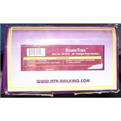 MTH SCALETRAX 30 INCH STRAIGHT TRACK. 24 PIECES