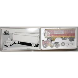 FIRST GEAR SHELL OIL TRACTOR TRAILER 1960 MACK.