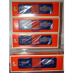 LIONEL 1997 CENTENNIAL SERIES HI-CUBE BOX CAR 4 P