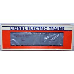 LIONEL 1990 TTOS COLUMBUS BOX CAR