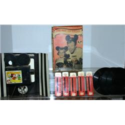 DISNEY MATTEL MICKEY MOUSE CLUB NEWSREEL. COMES W