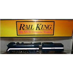 MTH RAILKING WABASH 4-6-4 HUDSON STEAM LOCOMOTIVE