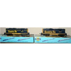 ATHEARN 3156 ATSF POWERED GP-9, 3056 ATSF GP-9 DU