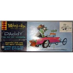 HAWK 1963 VINTAGE WEIRD-OHS DADDY CAR KIT. MOLDED