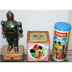 PLAYSKOOL DISNEY WOOD BLOCKS, MATTEL MM JACK IN T