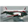 Image 1 : ERTL TEXACO DC-3. RED AND WHITE.