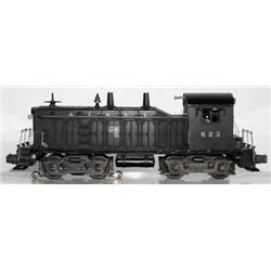 LIONEL POSTWAR ATSF NW-2 SWITCHER. MT, LIGHT.