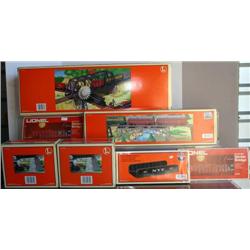 LIONEL TRUSS BRIDGE W/ FLASHING LIGHT, 2 #2214 GI