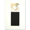 Image 1 : Babak Emanuel "Rendition Diary III" Hand Signed One-of-a-Kind Monoprint, Numbered 1/1