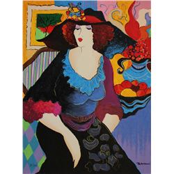 Patricia Govezensky- Original Serigraph on Canvas "Amanda"