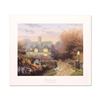 Image 1 : Thomas Kinkade (1958-2012), "Open Gate Sussex" Limited Edition Offset Lithograph, Numbered and Hand 