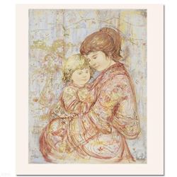  Carolina & Suellen  Limited Edition Serigraph by Edna Hibel (1917-2014), Numbered and Hand Signed w