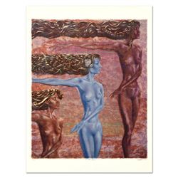 Gerald Fried, "The Three Graces" Limited Edition Lithograph, Numbered and Hand Signed.