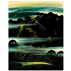 Eyvind Earle (1916-2000), "Fog Draped Hills" Limited Edition Serigraph on Paper; Numbered & Hand Sig