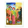 Image 1 : Moshe Leider, Original Watercolor Painting, Hand Signed with Certificate of Authenticity.