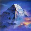 Image 2 : Thomas Leung, "Mountain Top" Limited Edition on Canvas, Numbered and Hand Signed with Letter of Auth