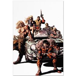 Marvel Comics  New Avengers #10  Numbered Limited Edition Giclee on Canvas by Mike Deodato Jr. with 