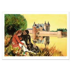 Robert Vernet Bonfort,  The Couple  Limited Edition Lithograph, Numbered and Hand Signed.