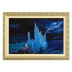 Peter (1913-2007) & Harrison Ellenshaw, "Blue Castle" Framed Limited Edition Giclee on Canvas, Licen