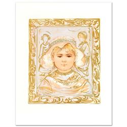  Martha  Limited Edition Lithograph by Edna Hibel (1917-2014), Numbered and Hand Signed with Certifi