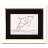 Image 1 : Wyland, "Orca" Framed Original Sketch, Hand Signed with Certificate of Authenticity.