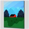 Image 3 : "New England Barn" Limited Edition Giclee on Canvas by Larissa Holt, Numbered and Signed with COA. T