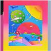 Image 2 : Peter Max, "Year of 2250 on Blends" Framed One-of-a-Kind Acrylic Mixed Media, Hand Signed with Certi