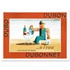 Image 1 : "Dubonnet.A Leau" Hand Pulled Lithograph by the RE Society, Image Originally by A.M. Cassandra. Incl