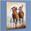 Image 3 : Leonid Afremov "Contenders" Limited Edition Giclee on Canvas, Numbered and Signed; Certificate of Au