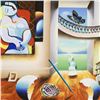 Image 2 : "Dreaming" Limited Edition Giclee on Canvas by Ferjo, Numbered and Hand Signed by the Artist. Includ