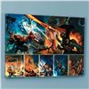 Image 3 : Marvel Comics "Secret War #4" Numbered Limited Edition Giclee on Canvas by Gabriele Dell'Otto with C